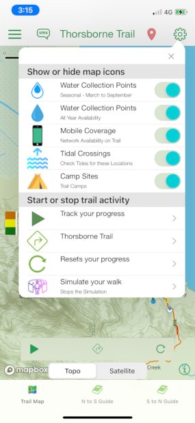 Thorsborne Trail App